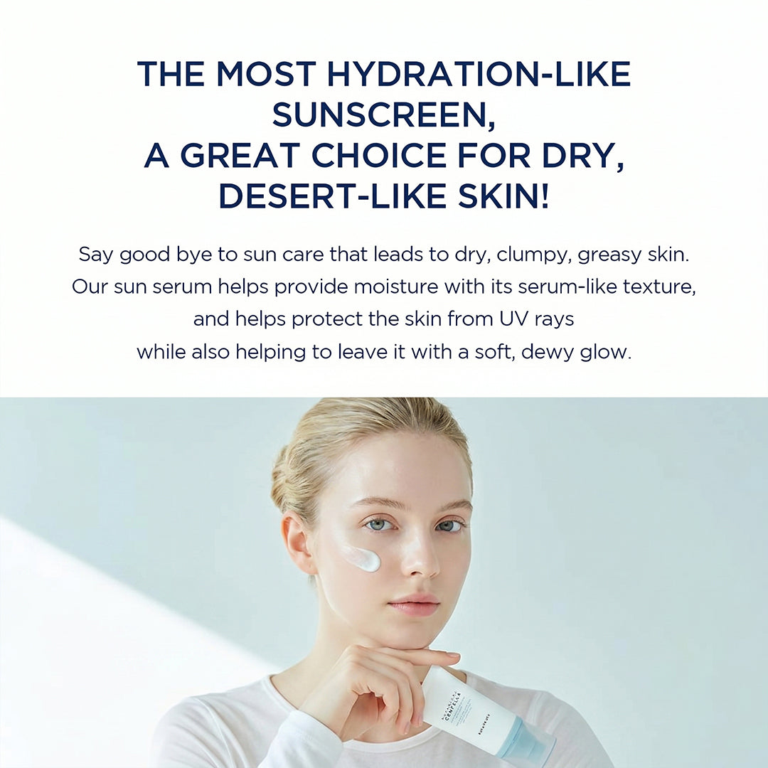Hydrating & Soothing Sun Serum | Lightweight, No Greasy Feel, Zero White Cast