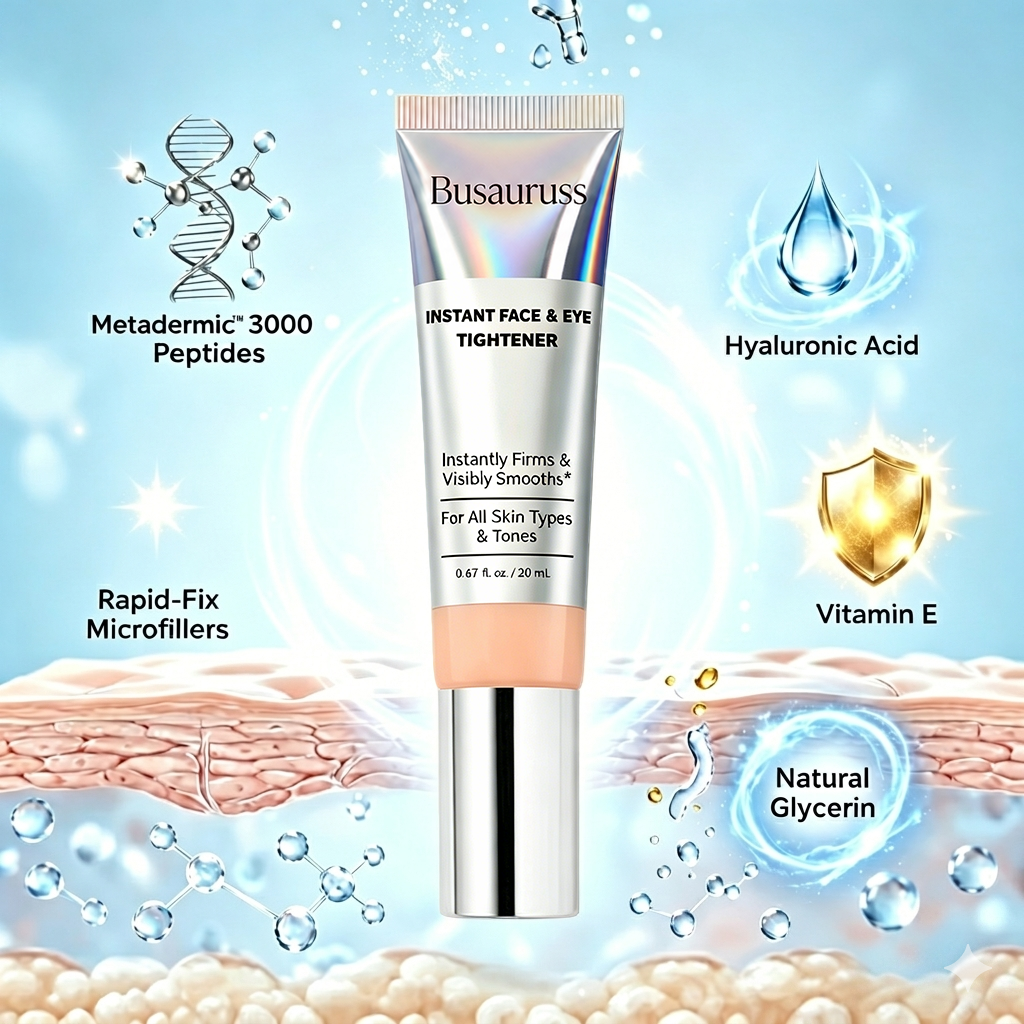 Busauruss™ Instant Face Temporary Tightener – Instant visible results in 60 seconds