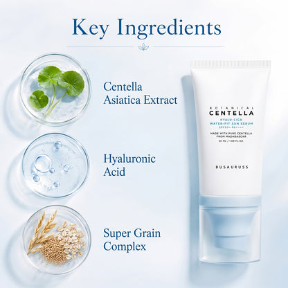 Hydrating & Soothing Sun Serum | Lightweight, No Greasy Feel, Zero White Cast