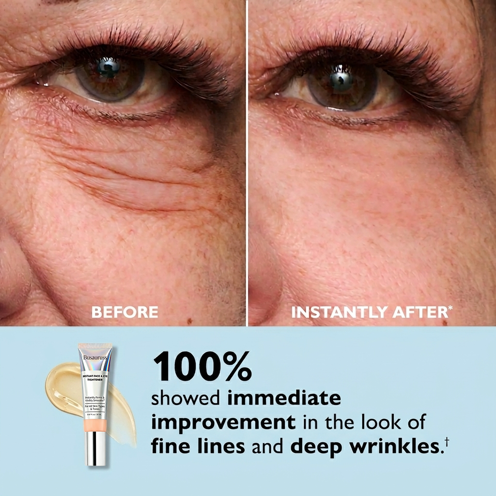 Busauruss™ Instant Face Temporary Tightener – Instant visible results in 60 seconds